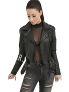 Ava - TRUEPRODIGY - Damenmode, Kollektion 2023, Leder, Lederjacke - 3792502-2999-XS