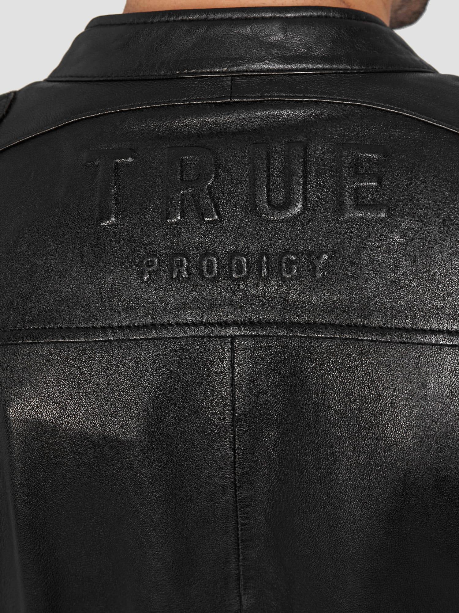 Franky - TRUEPRODIGY - Herrenmode, Kollektion 2023, Leder, Lederjacke - 3712111-2999-S