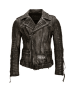 Geralt - TRUEPRODIGY - Herrenmode, Kollektion 2023, Leder, Lederjacke - 3702102-2999-S