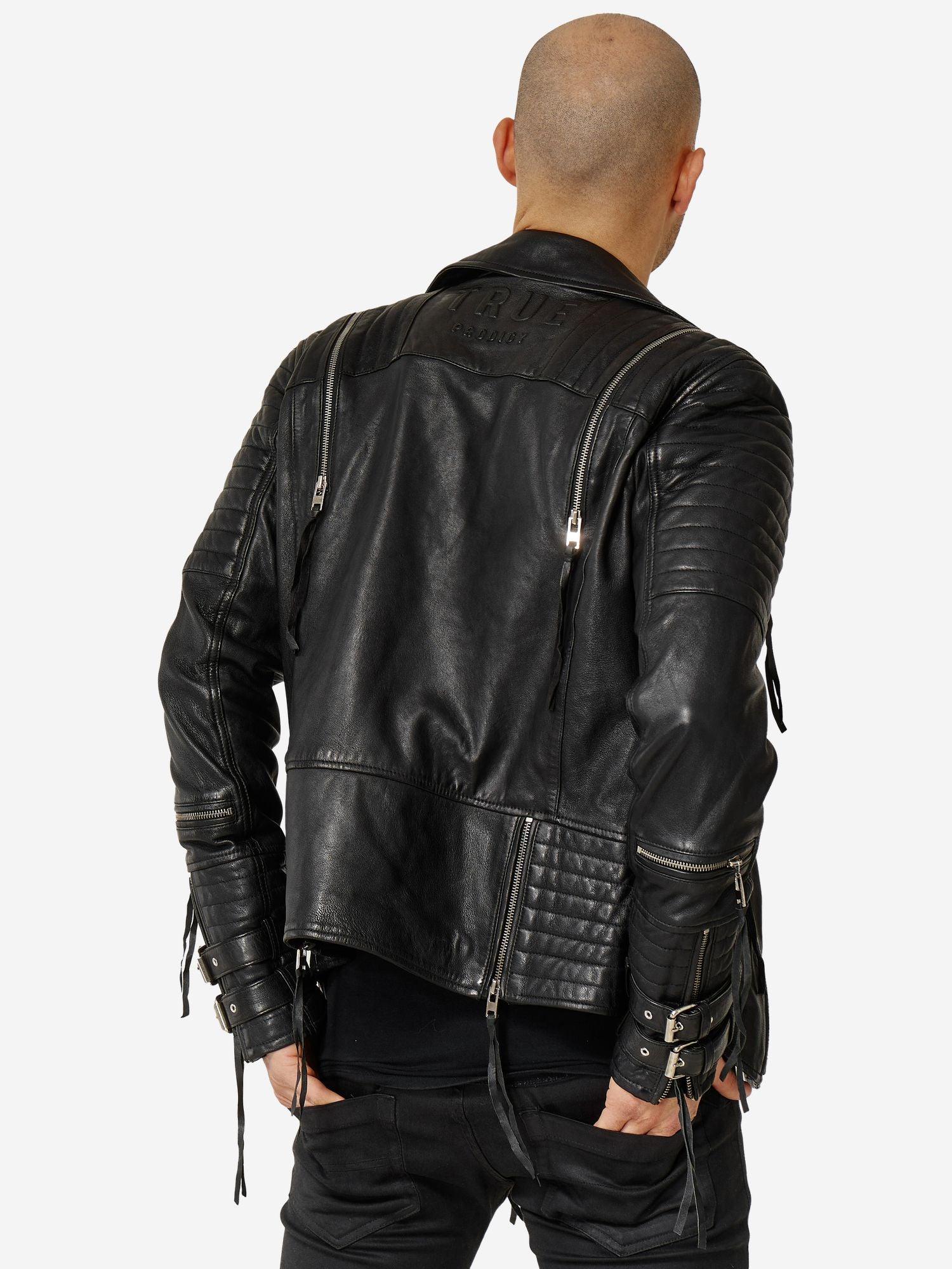 Jackson - TRUEPRODIGY - Herrenmode, Kollektion 2023, Leder, Lederjacke - 3702101-2999-S