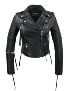 Jade - TRUEPRODIGY - Damenmode, Kollektion 2023, Leder, Lederjacke - 3792506-2999-XS