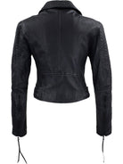 Raven - TRUEPRODIGY - Damenmode, Kollektion 2023, Lederjacke - 3792503-2999-XS