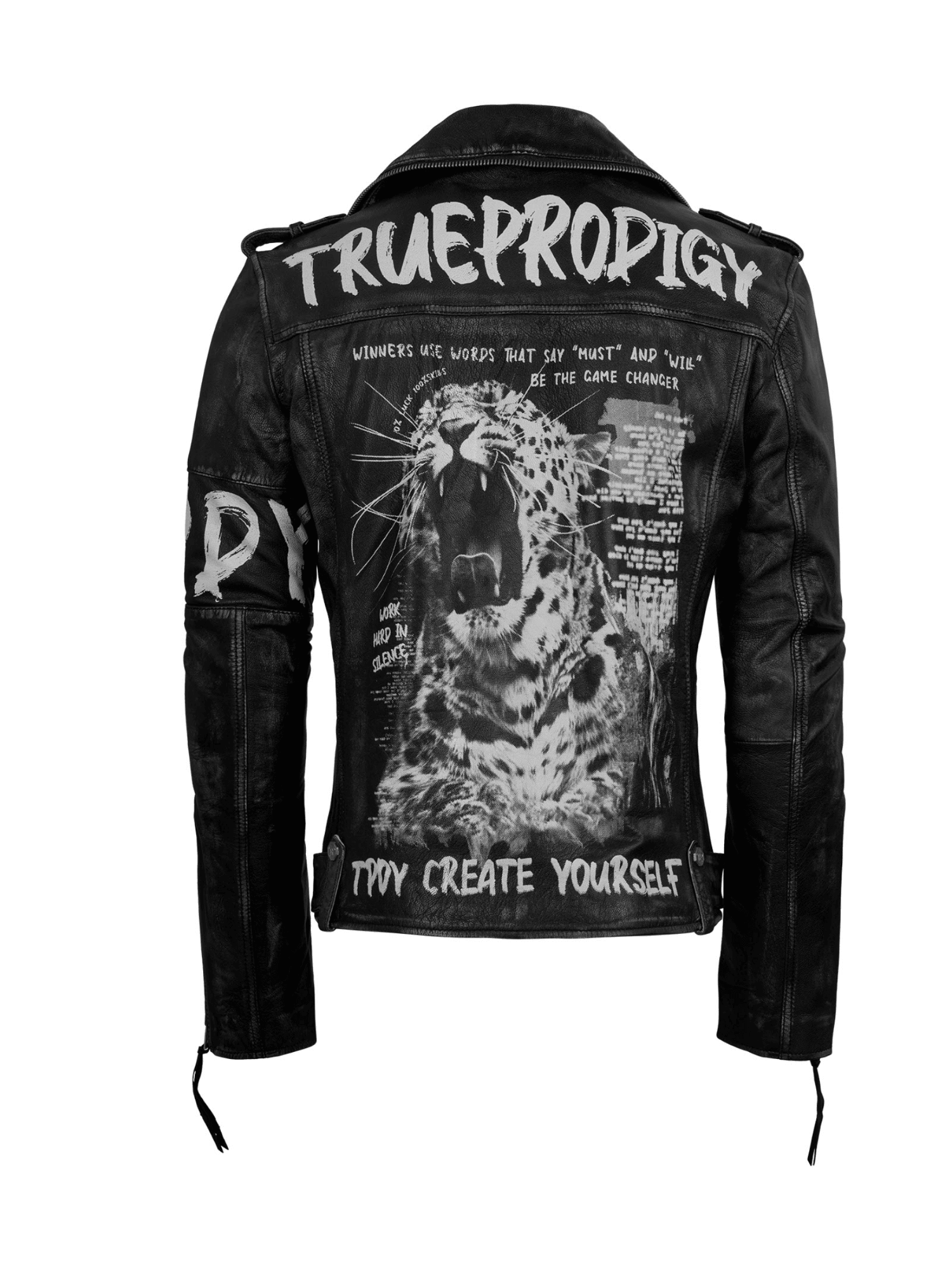 Russell - TRUEPRODIGY - Herrenmode, Kollektion 2023, Leder, Lederjacke - 3712105-2999-S